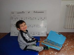 Teaching my child music was fun for both parent and child